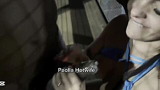Wow, Paolla Hotwife Screaming While Fucked on BR 153!