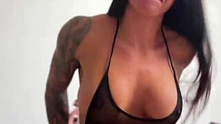 Sultry Brazilian Lady Dives into Anal Adventure