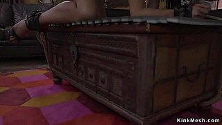 Ebony teen 18+ savin’ family with rough BDSM sex, dang it’s intense!