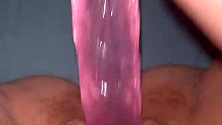 She’s just chilling with a dildo for some solo fun. It’s all about her pleasure today.