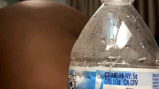 Just saw this ebony with a FAT ASS getting creampied like crazy.