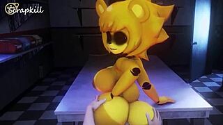 Golden Fredina and Puppet make me ache for that creampie in the nightclub