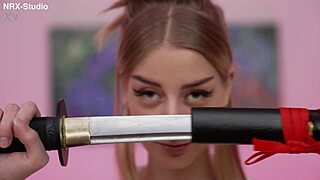 Beautiful Sasha Page takes on a big cock in a cumshot-filled scene