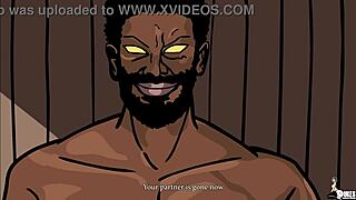 Animated babe submits to a monster-sized BBC