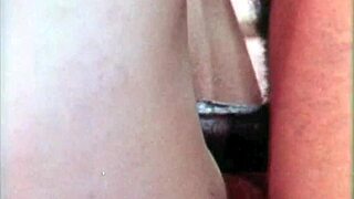 Trio vintage sombre Londres sixties swinguers, interracial enceinte se lâche sauvage !