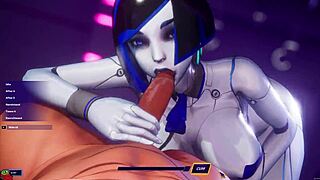 Hej, pozri si tohto hentai demi s veľkými cicmi dostávajúceho výstrek z monštrum kurca