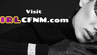 CFNM amatérský handjob a blowjob skupinová dominance od femdom babes