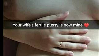 Femme infidèle Milky Mari se fait engrosser par son amant