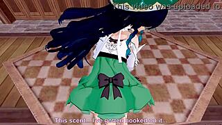 原神のカットがバックスタイルで曲げられる