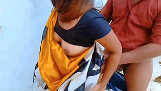 Indian Couple Outdoor Fun - I Banged My Teacher Hard in College Playground