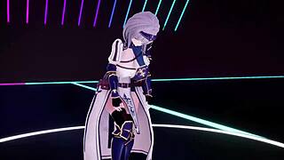 En voi lopettaa Hololive Sakamata Chloen katsomista villissä 3D-hentai-aktiossa. Se on epätodellinen miten hullu tämä anime on!