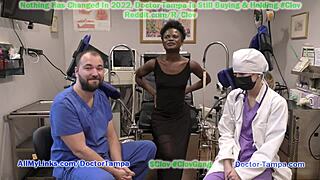 Doktor Tampa genomför förnedrande gynekolog på Rina Arem för Tampa University