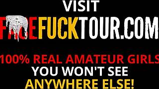 मैन, यह स्किनी स्लट 69 में ह्यूज कॉक डीपथ्रोट करते हुए ड्रूलिंग कर रही है!