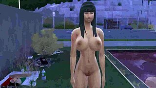 hinata förför boruto vid poolen, ger oralsex sen knullar honom inuti och ut 😈