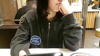 Orgasme Outdoor untuk Teman Saya dengan Kontrol Lovense Lush!