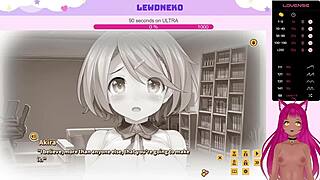 VTuber lewdnekoがLove Cubedパート3をプレイ
