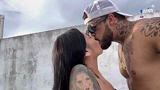 Jeg slukte en het brunette fra Fortaleza-stranden