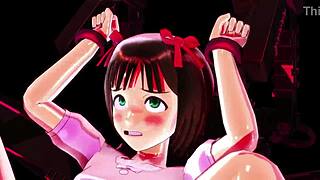 3Dアニメハentai、プルプル遥13のアニメアクション