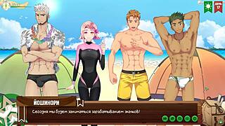 Игра друзей в лагере эпизод 17 - значки скаутов русское озвучение