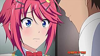 赤毛のティーンが無修正大学ヘンタイでアナル探検