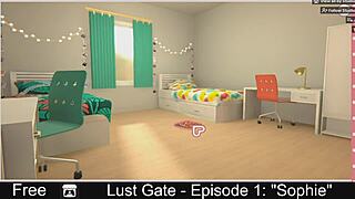 lust gate episode 1 sophie in erotic dating comedy 3d