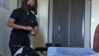 Gay massage ends with cumshot on client
