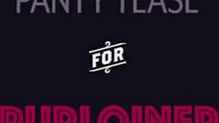 horny talia mint stuffs panties deep