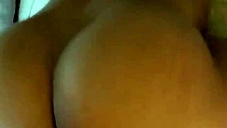 Redbone Bent Over in Doggystyle, Taking Monster Black Cock Backshots