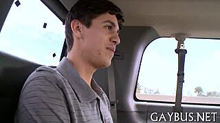 Hot gay sex on the move with passion