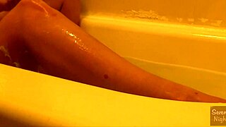 Relaxing Bath Time With A Fresh Shave