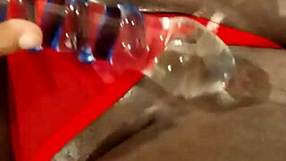 Ebony Milf Enjoys Solo Play with Dildo in Sensual Lingerie Session