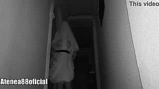 Ghost caught on camera at halloween party