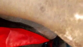 Ebony Milf Enjoys Solo Play with Dildo in Sensual Lingerie Session