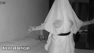 Ghost caught on camera at halloween party