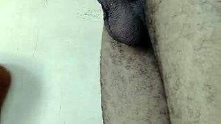 hairy indian gay guy in suggestive setting