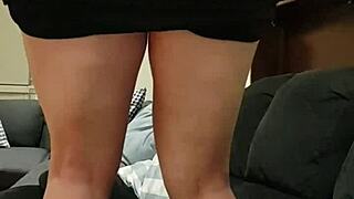 Nude Twerking on My Couch - Look at That Big Ass Teasing! What's Next?