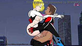 Spiderman Cosplay Gets Wild Oral Action