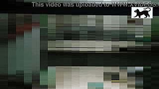 I spied on my neighbor moaning in action.