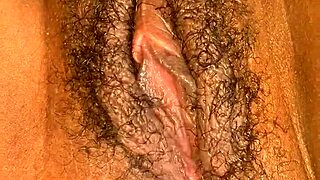 Hairy Pussy Close-Up