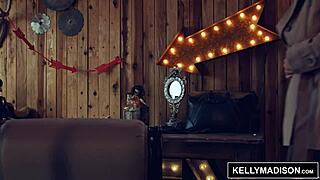 i saw kelly madison flashing her huge tits in public, wow!