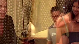 I shared an intense threesome experience with a beautiful brunette