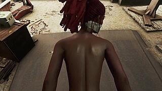 I love that hot black girl in Fallout 4 bondage