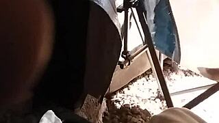 She sucks cock deepthroat before getting fucked.