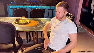 Two babes enjoy time with one lucky guy.