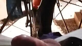 She sucks cock deepthroat before getting fucked.