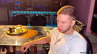 Two babes enjoy time with one lucky guy.