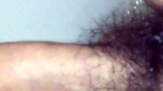 i piss in underwear and pour blue soap on my cock