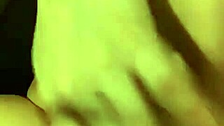 Hot chubby uses vibrator for self-pleasure