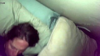 Amateur couple goes hardcore with blowjob on webcam