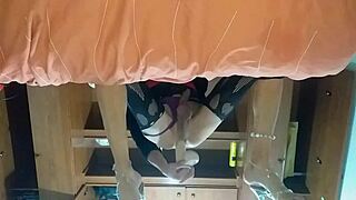 Latina Amateur Enjoys New Toy Playfully